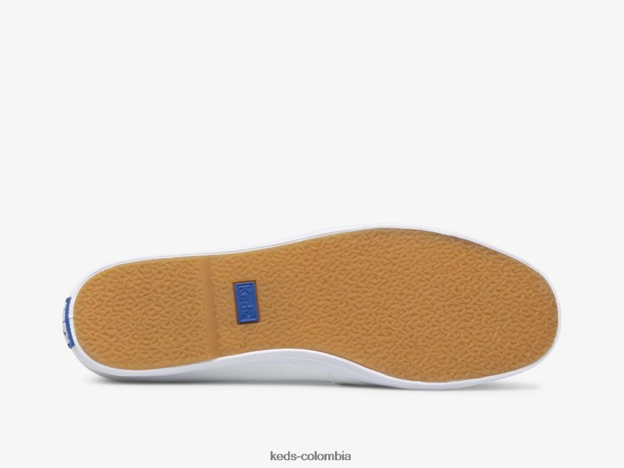 RF0RND4 tenis sin cordones chillax mini de sarga blanco mujer Keds