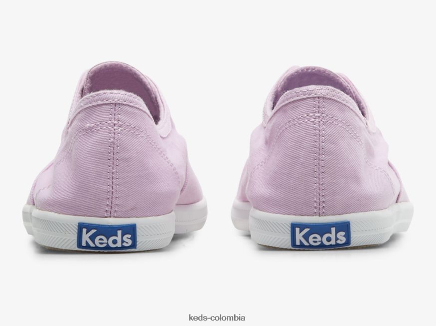 RF0RND61 Zapatilla sin cordones de sarga lavable Chillax lila mujer Keds