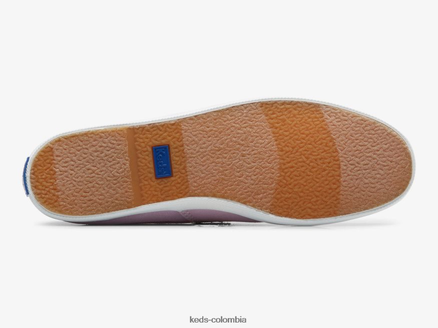RF0RND61 Zapatilla sin cordones de sarga lavable Chillax lila mujer Keds
