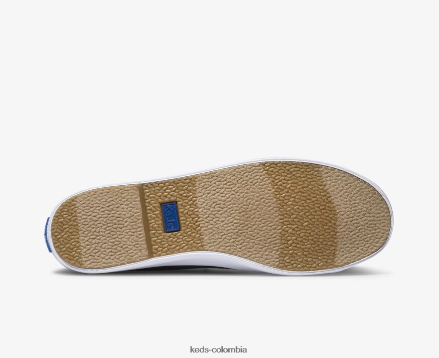RF0RND12 Zapatilla mule kickstart de lona sin cordones Armada mujer Keds