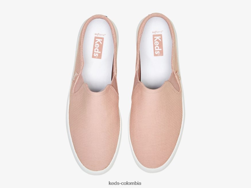RF0RND50 Zapatilla sin cordones Kickback Mule de crepé color de malva mujer Keds
