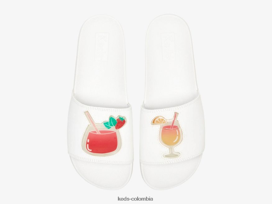 RF0RND16 cócteles bliss ii sin cordones blanco multicolor mujer Keds