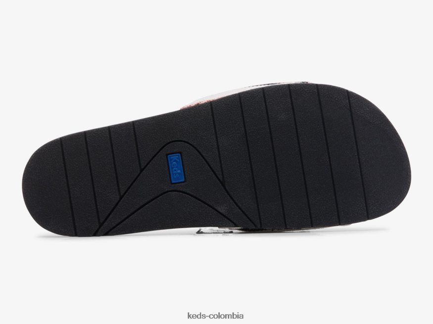 RF0RND17 felicidad ecológica sin cordones negro múltiple mujer Keds