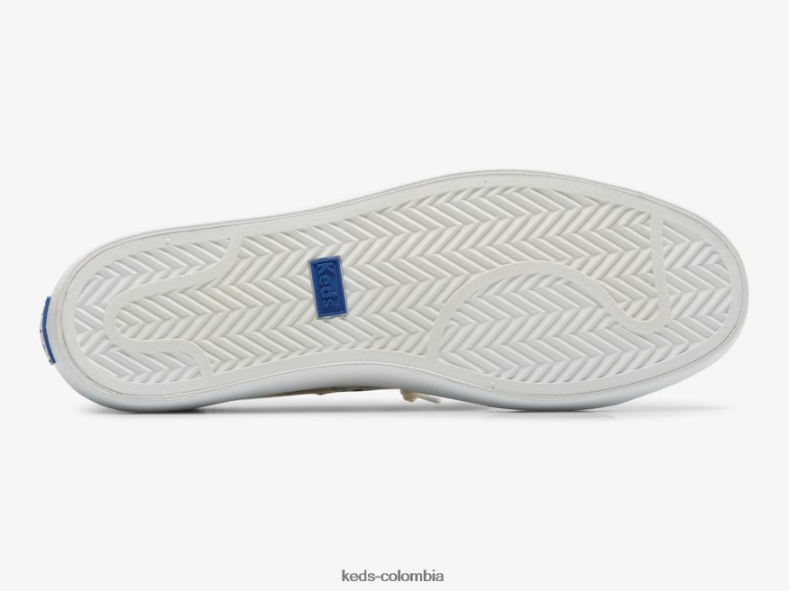 RF0RND23 tenis con estampado Kickback Island beige multicolor mujer Keds