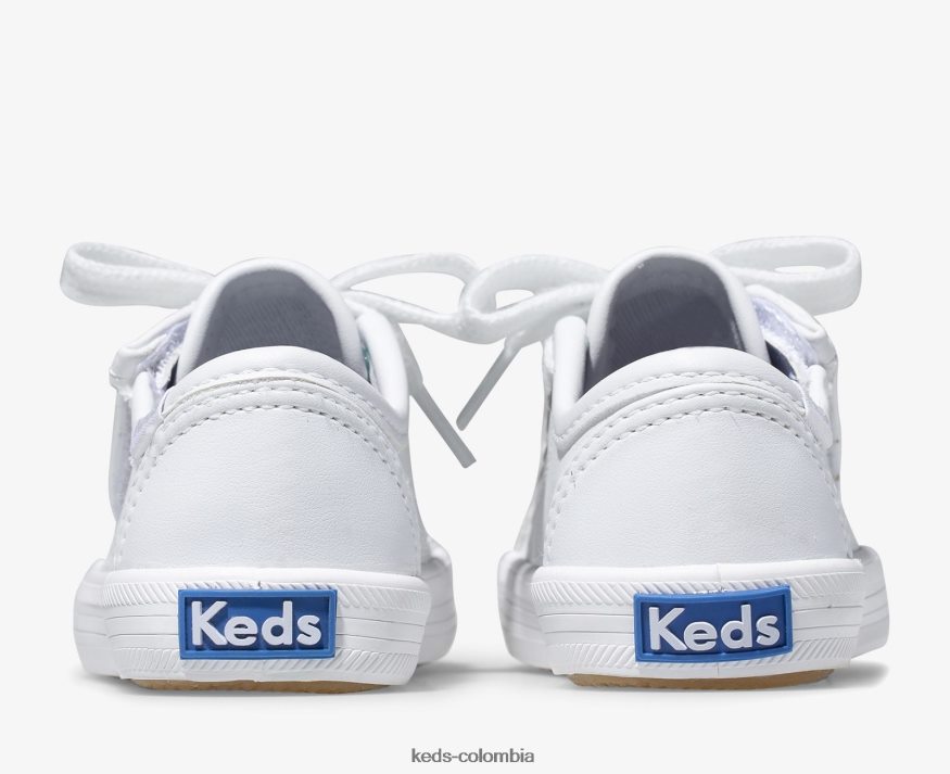 RF0RND228 kickstart jr. zapatilla de cuero suave niño grande Keds