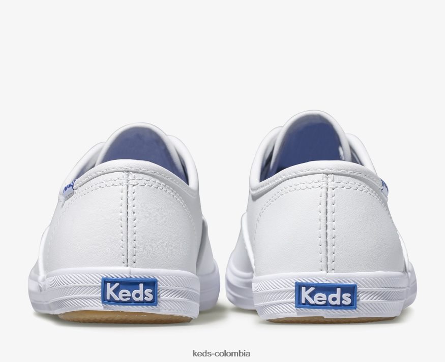 RF0RND229 zapatillas campeon cvo cuero cuero blanco niño grande Keds