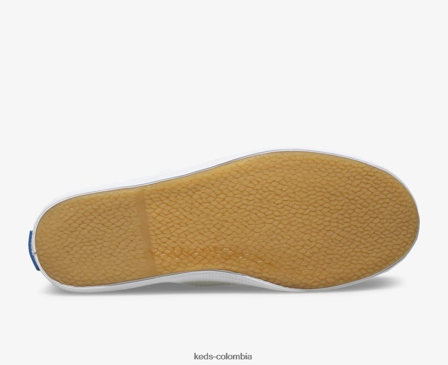RF0RND229 zapatillas campeon cvo cuero cuero blanco niño grande Keds