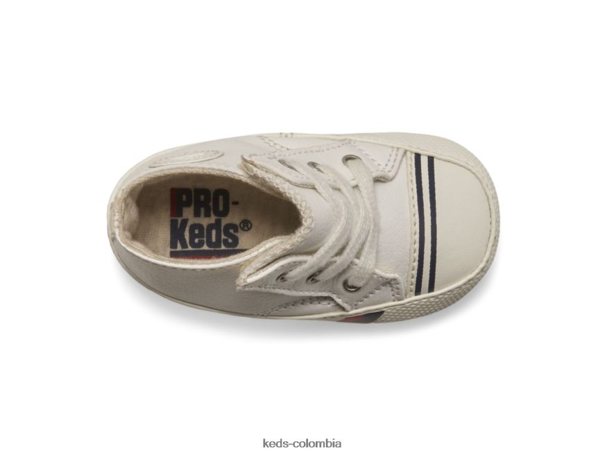 RF0RND267 zapatillas de cuna royal hi blanco niño pequeño Keds