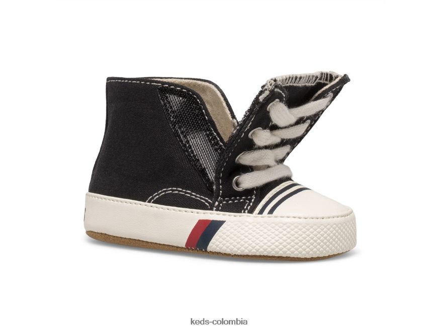 RF0RND268 zapatillas de cuna royal hi negro niño pequeño Keds