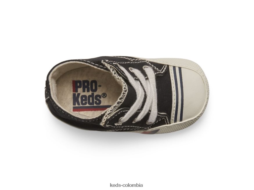 RF0RND268 zapatillas de cuna royal hi negro niño pequeño Keds
